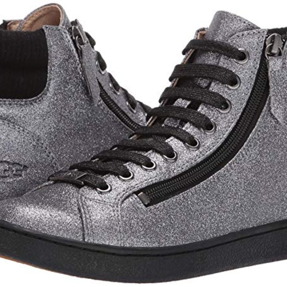 UGG Women's W Olive Glitter Sneakers Size 8   UGG